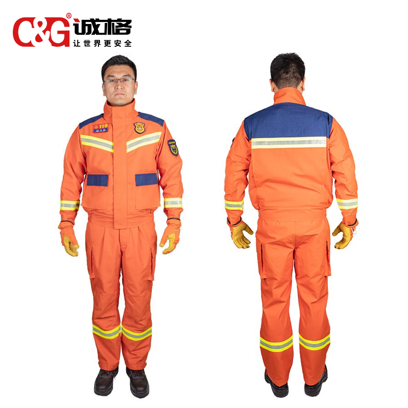 24式消防員搶險(xiǎn)救援服(冬款)