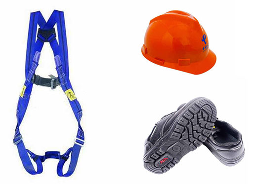 安全帽，安全鞋